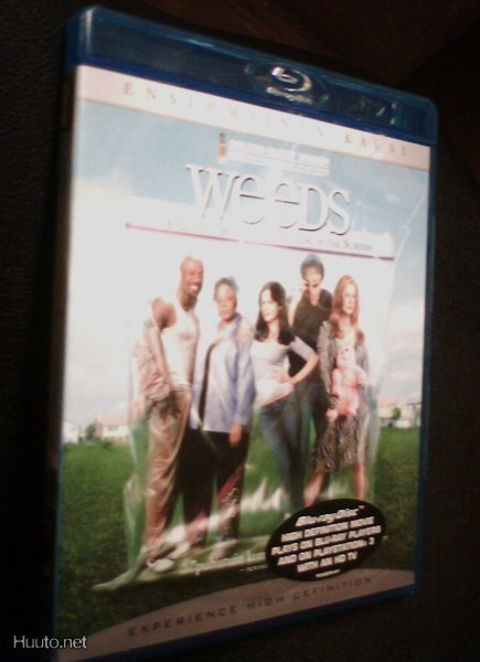 WEEDS 1.Tuotantokausi Blu-ray (2 levyä) Sis.postikulut