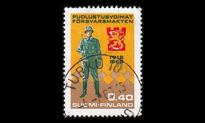 646 o Puolustusvoimat 50 vuotta Turku 4.7.68 (1968)