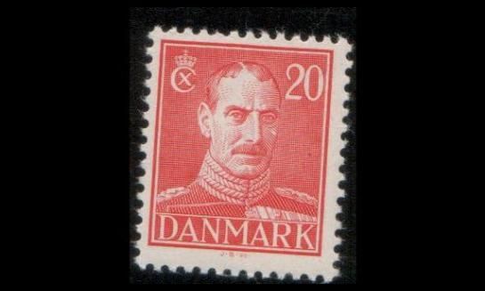 Tanska 271 ** Christian X 20 öre (1942)
