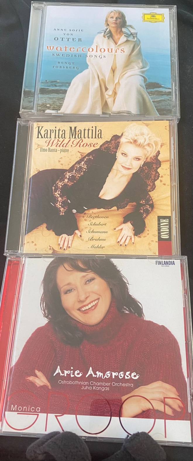 Monica Groop, Karita Mattila, Anne Sofie von Otter