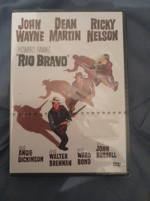 Rio bravo dvd,john wayne,dean martin,ricky nelson