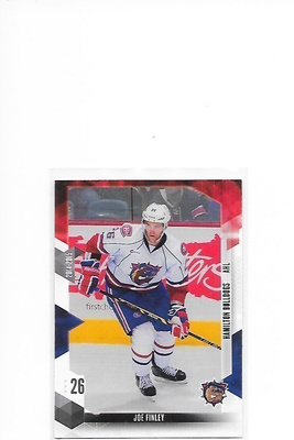2014-15 Hamilton Bulldogs #6 Joe Finley HIFK farmi