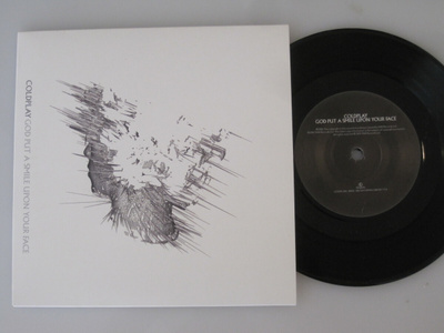 COLDPLAY God Put A Smile Upon Your Face 7" vinyylisingle