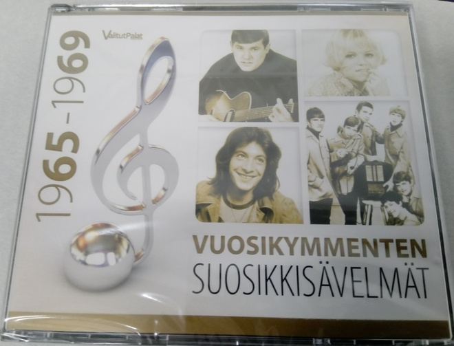 Vuosikymmenten suosikkisävelmät 1965-1969 boksi