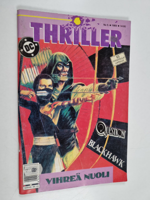 Thriller 5/1989 : Question ; Blackhawk ; Vihreä nuoli