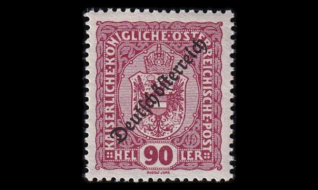Itävalta 241 ** Deutsch-Österreich 90 H (1918)