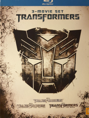 BLU-RAY TRANSFORMERS 3- MOVIE SET