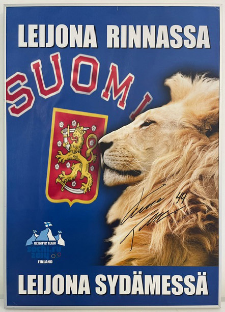 TEAM FINLAND  Taulu  Kimmo Timonen AUTOGRAPH