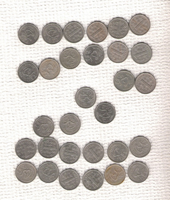 Markka , Suomi, 1981 ja 1982, 15 + 15 kpl.