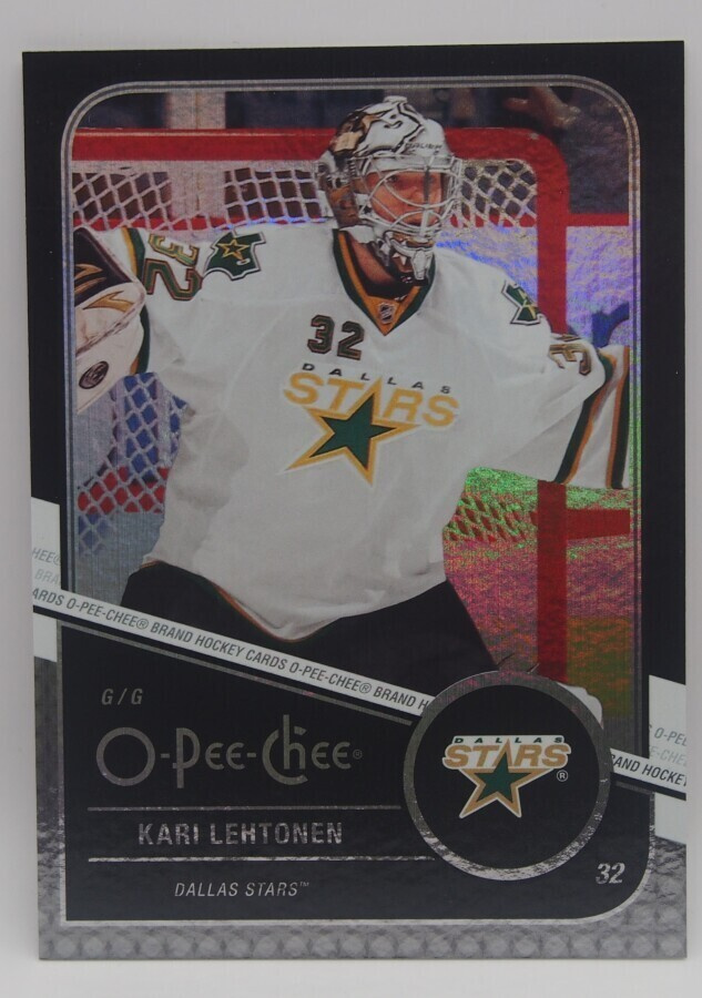 2011-12 O-pee-chee Rainbow black border Kari Lehtonen /100