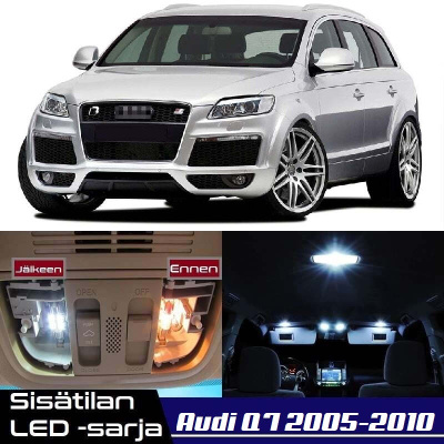 Audi Q7 (4L) Sisätilan LED-sarja 24-osainen