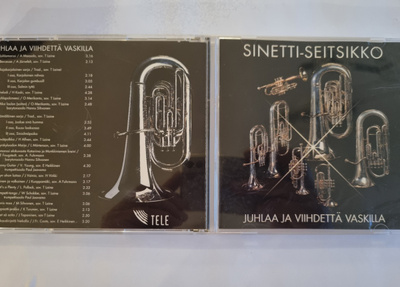 SINETTI-SEITSIKKO: JUHLAA JA VIIHDETTÄ VASKILLA CD