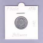 Botswana 1 Thebe v.1976 KM#3 - pikkukuva 1