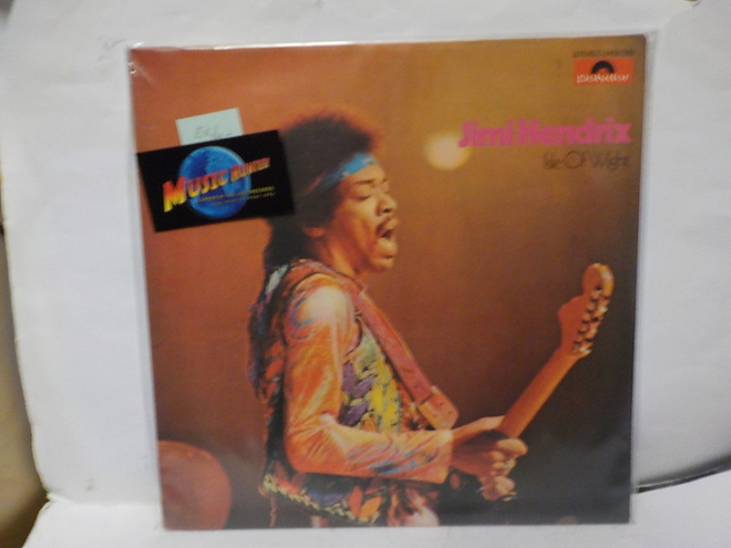 JIMI HENDRIX - ISLE OF WIGHT EX/M- SAKSA 1980 LP