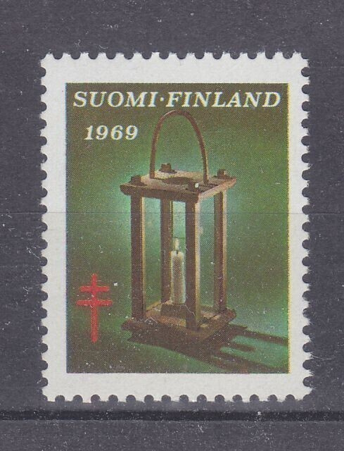TUB joulumerkki 1969postituoreena.