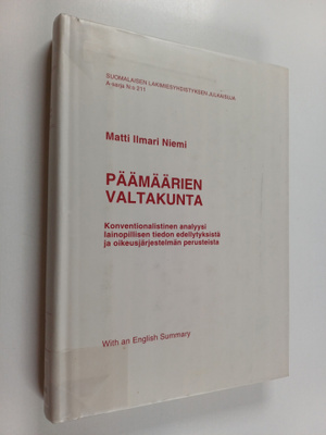 Matti Ilmari Niemi : Päämäärien valtakunta