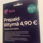 Telia Prepaid -liittymä 4,90 € puhelimeen - pikkukuva 1