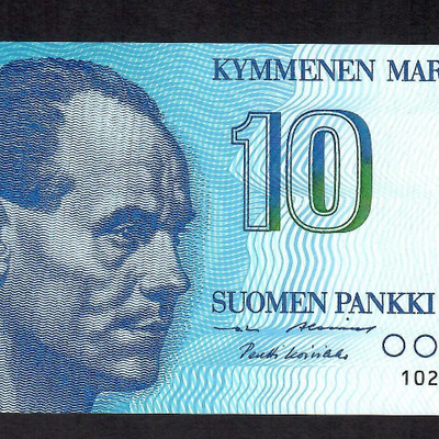 10mk 1986 ALE-Koi Pakkasileä