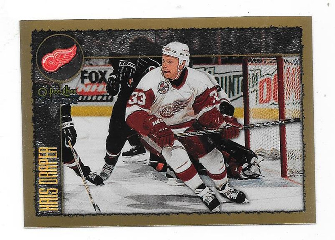 1998-99 OPC Chrome #168 Kris Draper , Detroit Red Wings