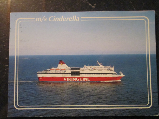 KULKENUT -94  VIKING LINE m/s CINDERELLA MERELLÄ