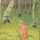 kortti ** Koivu Rudolf Lapsi kesällä - erilaisia - pikkukuva 3