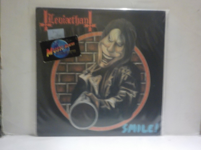 LEVIAETHAN - SMILE! M-/EX BRAZIL 1989 LP