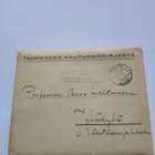 Sotasensuurin tarkastama 1940,postit kirjeessä,kts! - pikkukuva 1