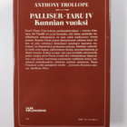 Anthony Trollope : Palliser-taru 4 : Kunnian vuoksi - pikkukuva 2