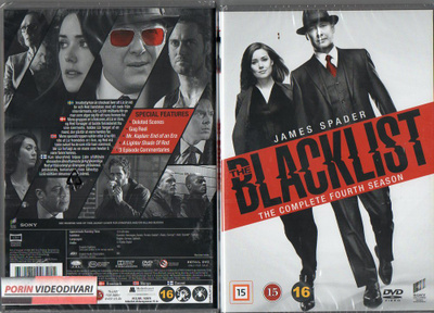 Blacklist 4 Kausi (43 173) UUSI -FI- DVD (6) james spader 2