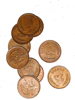 25 penniä 1941 10kpl