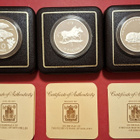 Conservation 3 x 28 g PROOF: Seychelles + Malawi + Jordan. - pikkukuva 1