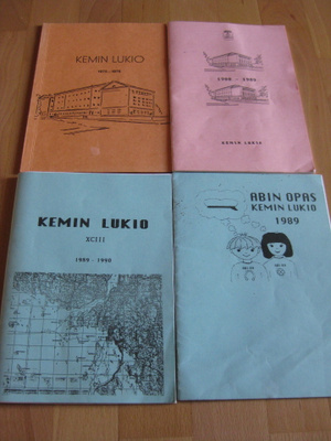 Kemin Lukio 1975-1976, 1988-1989,1989-1990 + Abin opas