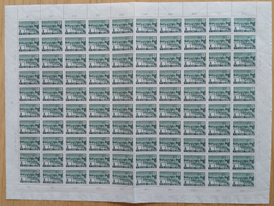 14.12.1946 Tammisaaren 400-vuotisjuhla.8mk arkki. LAPE 321**