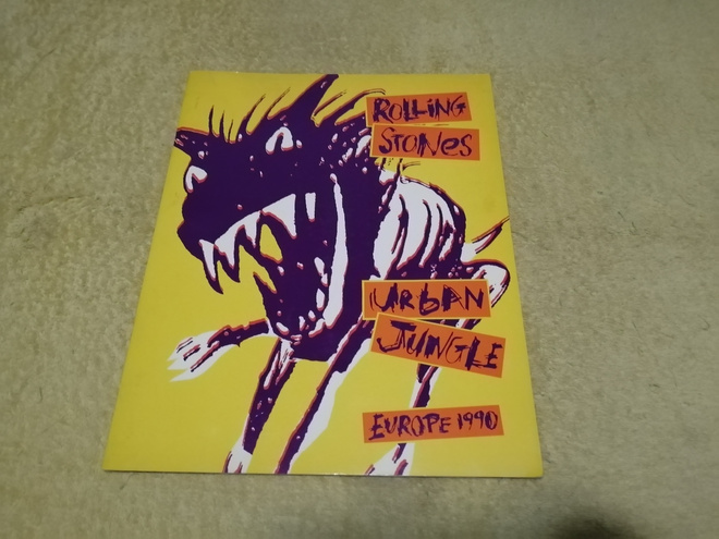 ROLLING STONES URBAN JUNGLE EUROPE 1990