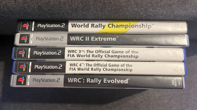 WRC PS2-Pelejä