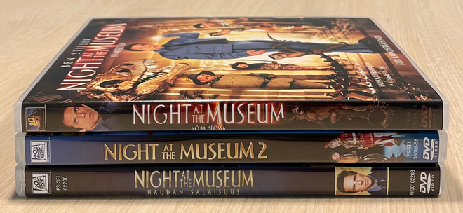 Night at the Museum – yö museossa Trilogia (3DVD)