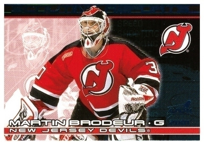 MARTIN BRODEUR Devils 00-01 Aurora Scouting Report #13