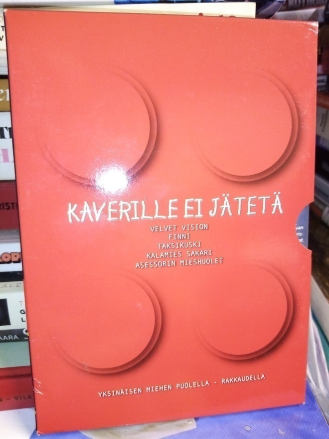 DVD KAVERILLE EI JÄTETÄ ( SIS POSTIKULU)
