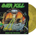 OVER KILL : Under The Influence - LP, LTD,Yellow Marble,uusi - pikkukuva 1