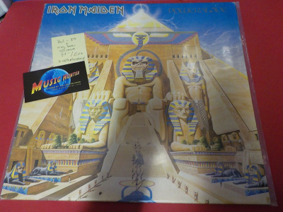 IRON MAIDEN - POWERSLAVE M-/EX+ LP
