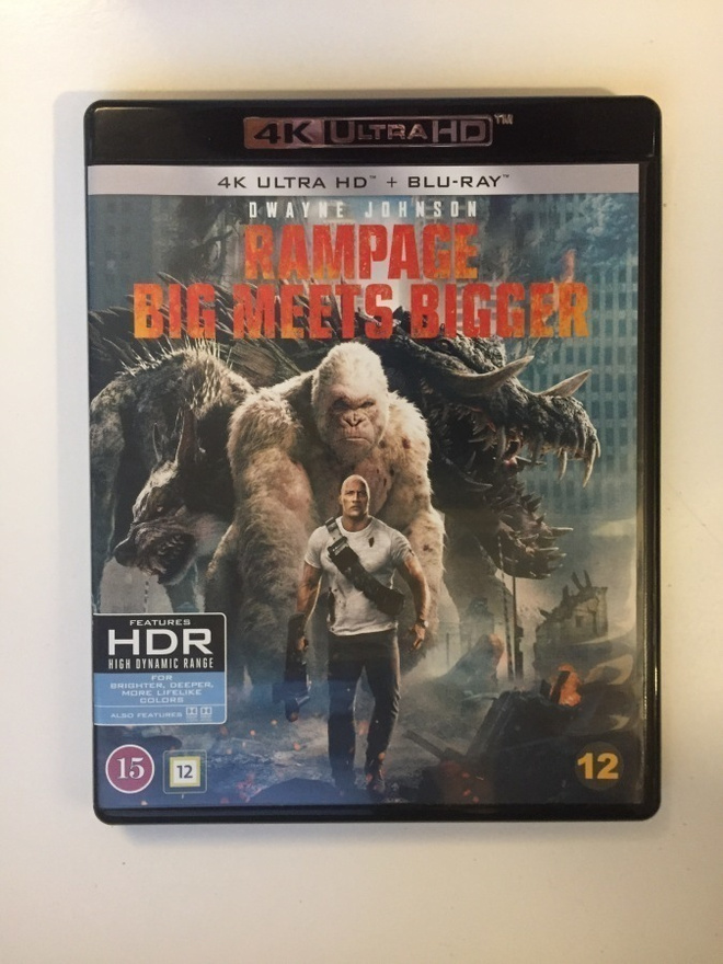 Rampage - Big Meets Bigger (4K Ultra HD + Blu-ray) 2018