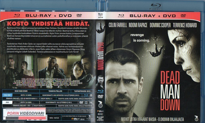 Dead Man Down	(20 397)	k	-FI-	BLUR+DVD	suomik.	(2)	colin far