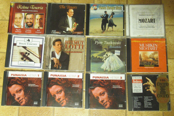 Klassista musiikkia 12 kpl:n paketti