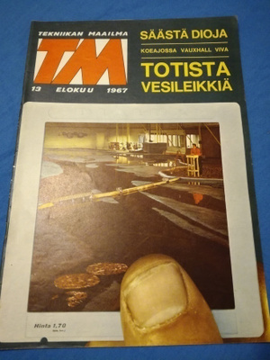 Tekniikan maailma 13/1967  Vauxhall Viva