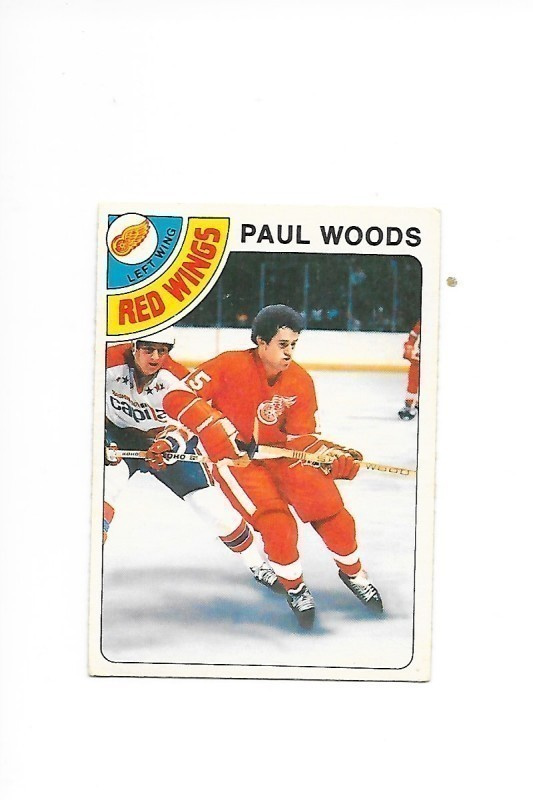 1978-79 OPC #159 Paul Woods Detroit Red Wings