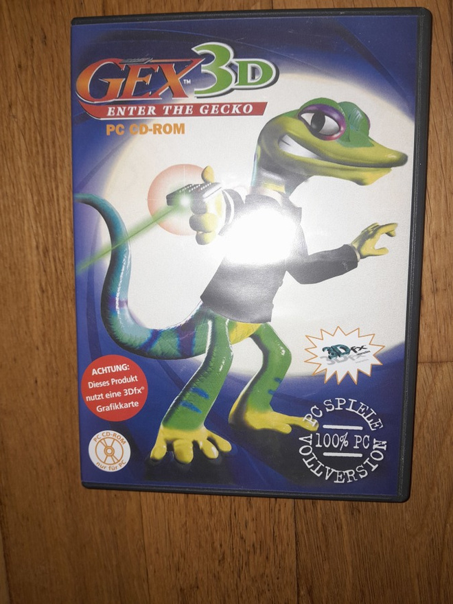 GEX 3D Enter The Gecko (PC-CD) RARE [ilmeisesti dos peli]