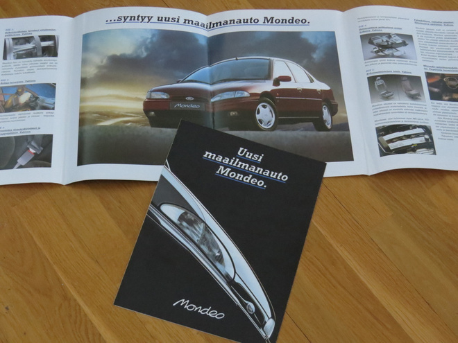 1993 Ford Mondeo esite - KUIN UUSI -  suom