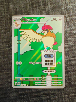 Pidgeotto 208/197 Obsidian Flames Illustration Rare