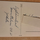 kukkakortti,3 neilikkaa, kulkenut käsipostissa 1960 - pikkukuva 2