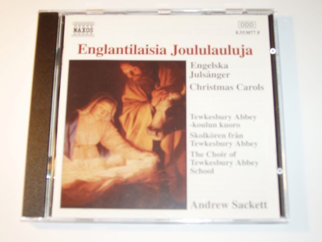 CD Englantilaisia Joululauluja - Naxos (Uusi)